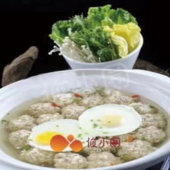手工肉丸配有机时蔬