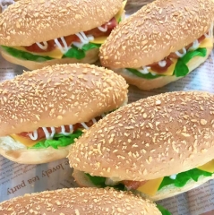 奥尔良鸡腿汉堡