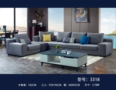 【蓝领家具】客厅整装布艺沙发 3318