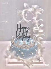 【欧卡蛋糕】生日蛋糕 私人订制  植物奶油 8寸