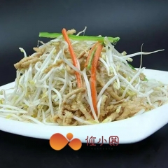 豆芽炒肉