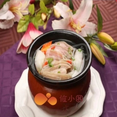 活豆腐肉汤