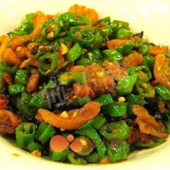青椒油渣