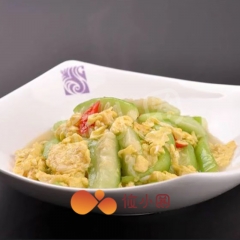 丝瓜炒蛋