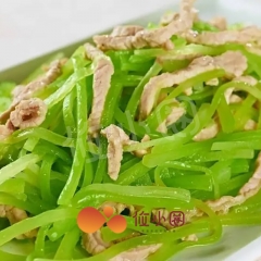 莴笋丝炒肉