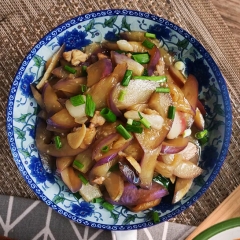 茄子炒肉