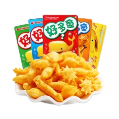 好丽友好多鱼33g 办公室休闲零食食品