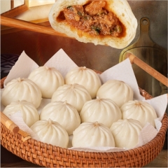 沙县小笼包蒸包薄皮鲜肉包子(一笼)