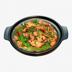 辣椒炒肉饭