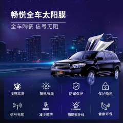 龙膜汽车贴膜畅悦80全车陶瓷太阳膜防爆防晒车窗玻璃隔热车膜