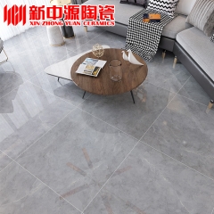 新中源瓷砖地砖800x800北欧灰色仿大理石地板砖客厅磁砖8961/8973