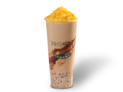 布丁红豆珍奶
