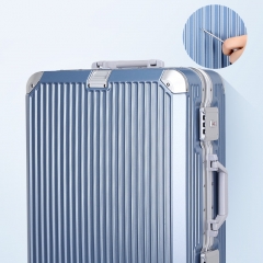 可扩展行李箱女拉链款拉杆箱20寸男24密码26旅行登机箱子大容量28